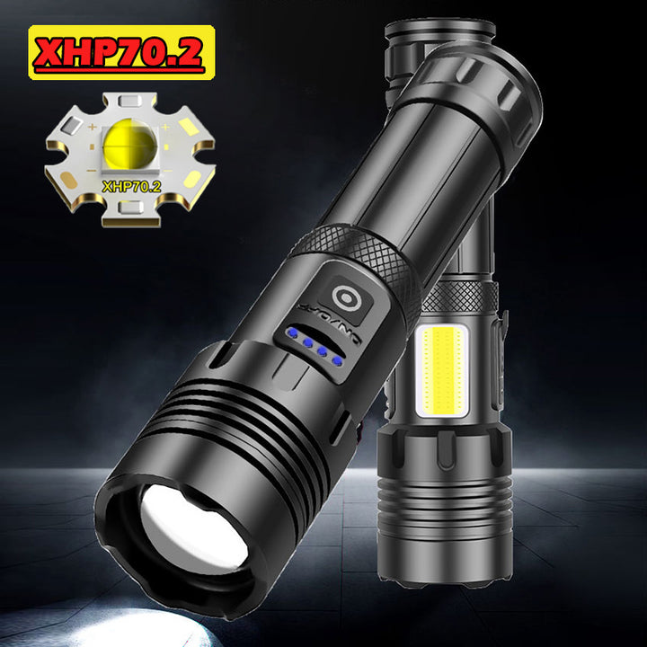 Rechargeable High Brightness Camping Emergency Flashlight