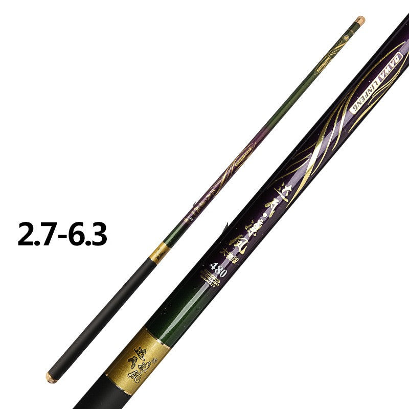 High Carbon Fishing Rod 6H19 Light Hard Short Pitch Rod