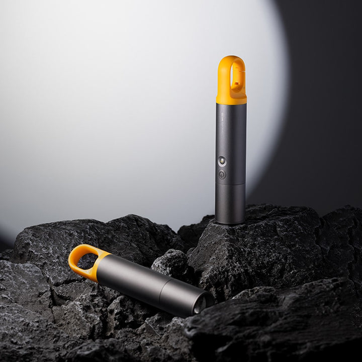 Bright Lumen Stepless Zoom Flashlight Outdoor Camping Battery Life