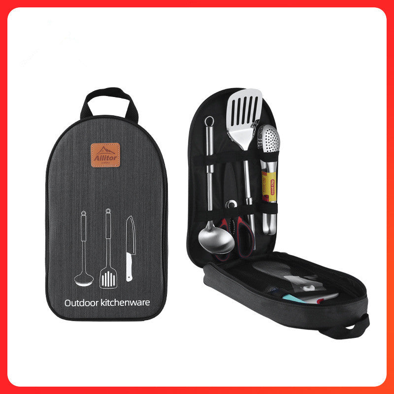 Outdoor Picnic Storage Bag Camping Cookware Organizer Bag