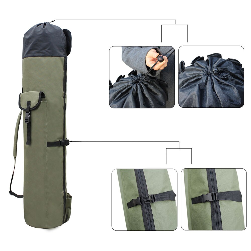 Fishing Rod Storage Bag Portable Reel Organizer Case