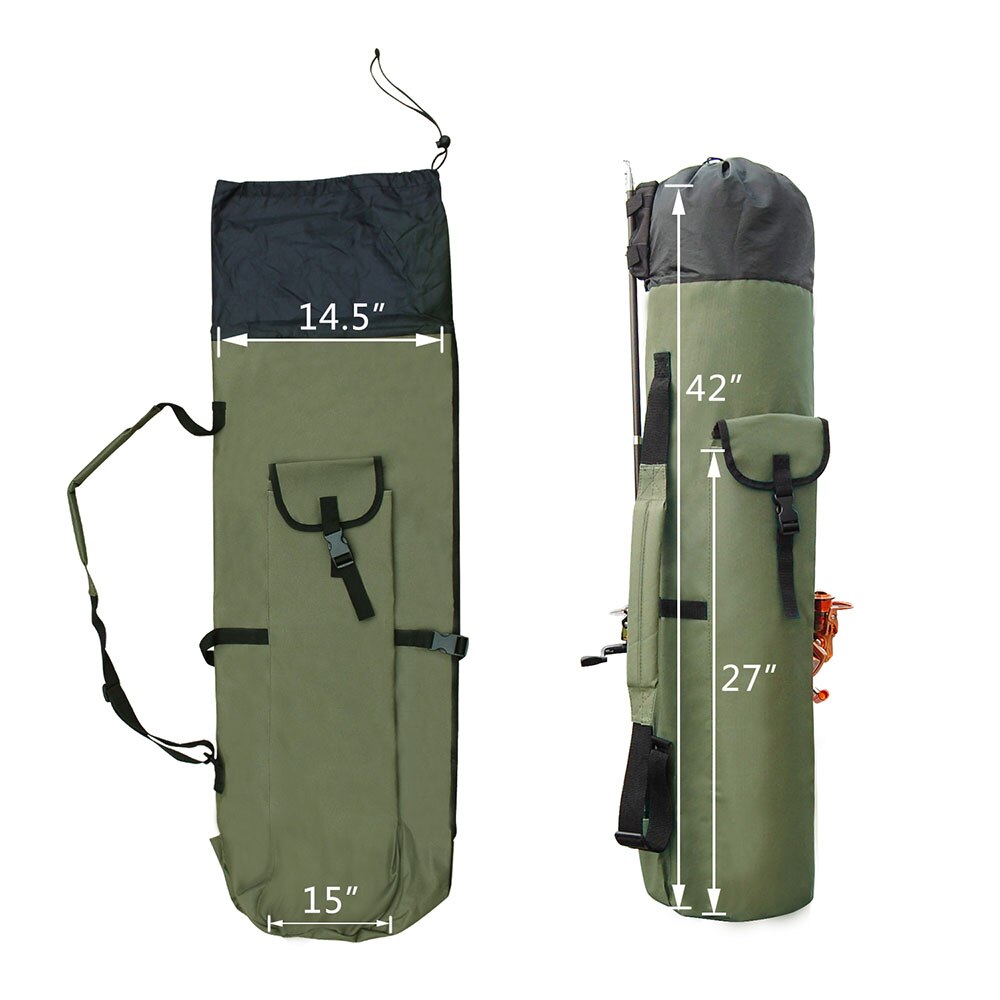 Fishing Rod Storage Bag Portable Reel Organizer Case