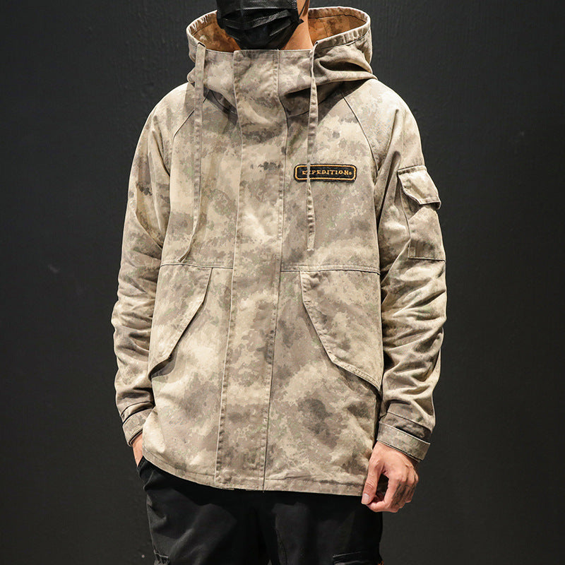 Camouflage Utility Tooling Jacket