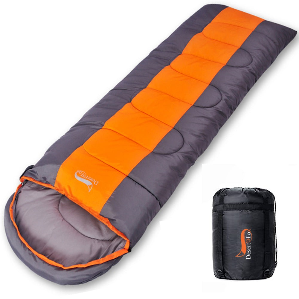 Lightweight Envelope Sleeping Bag Warm Cold Camping Hiking Travel