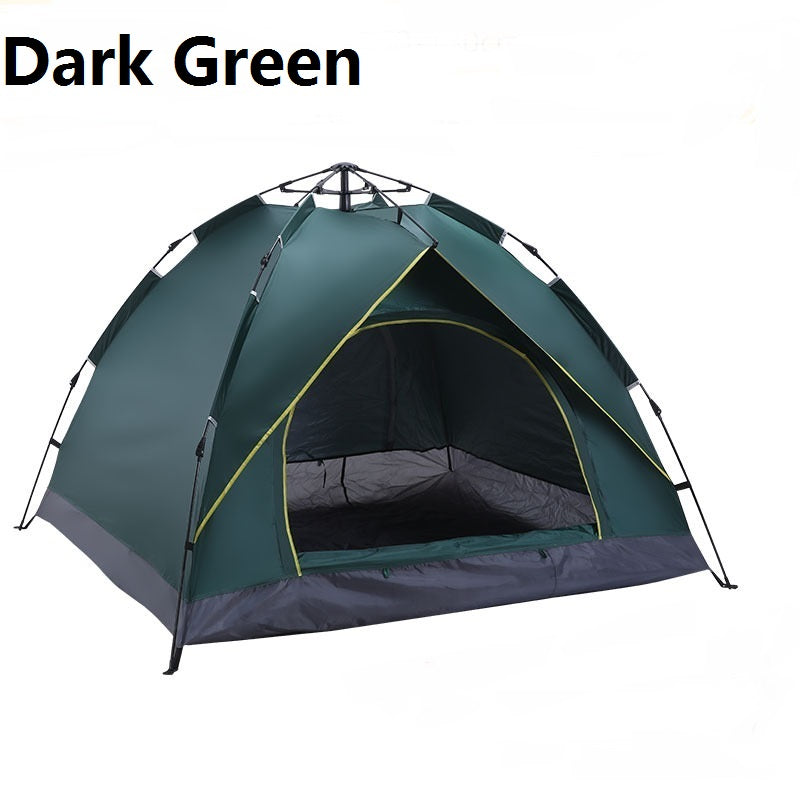 Automatic Spring Quick Open Waterproof Camping Tent
