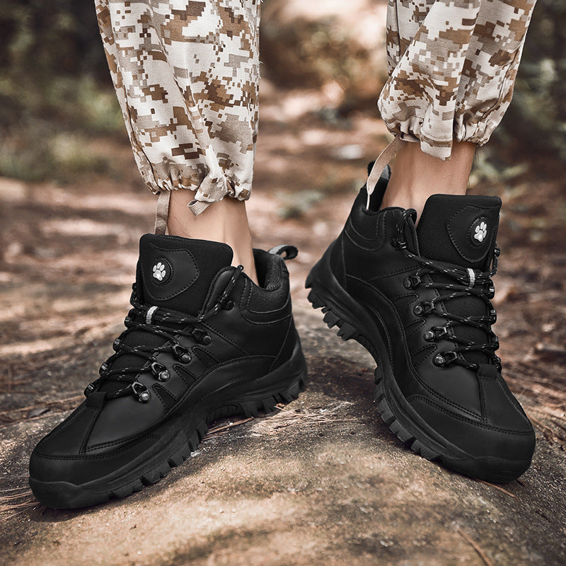 Fashion Hiking Military Boots Non Slip Wear Resistant Outdoor Shoes
