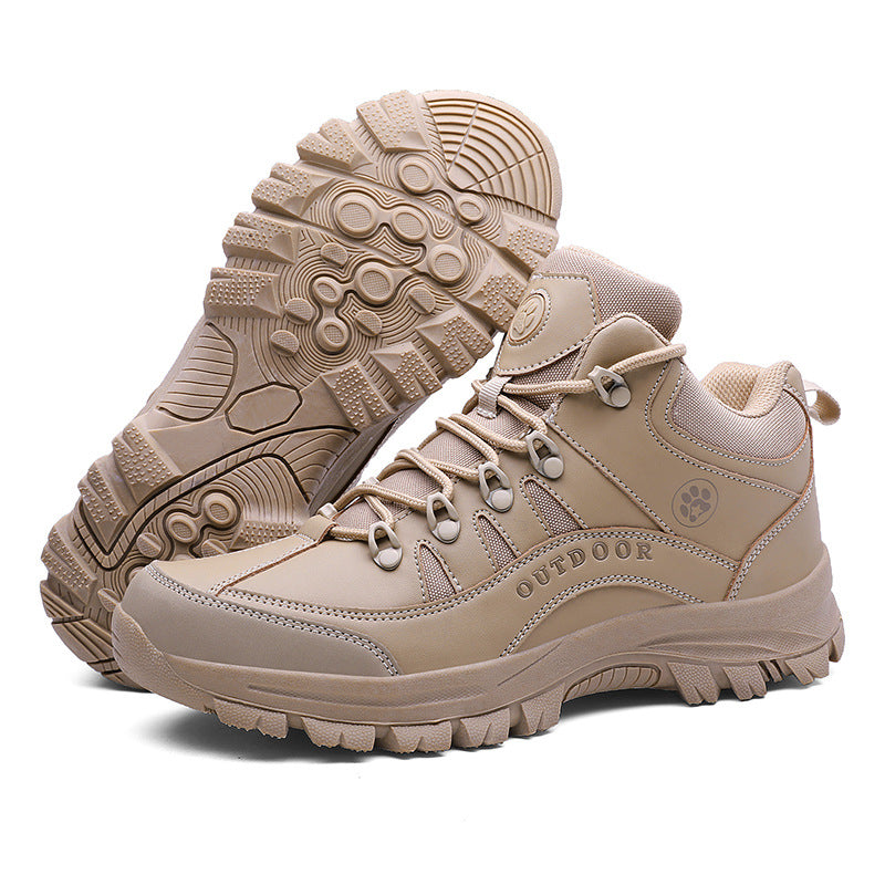Fashion Hiking Military Boots Non Slip Wear Resistant Outdoor Shoes