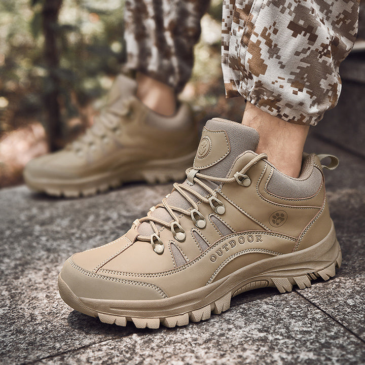 Fashion Hiking Military Boots Non Slip Wear Resistant Outdoor Shoes