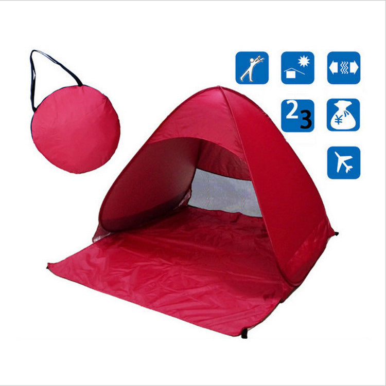 Quick Setup Outdoor Beach Camping Sunshade Tent