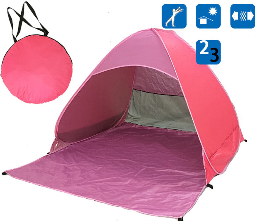 Quick Setup Outdoor Beach Camping Sunshade Tent