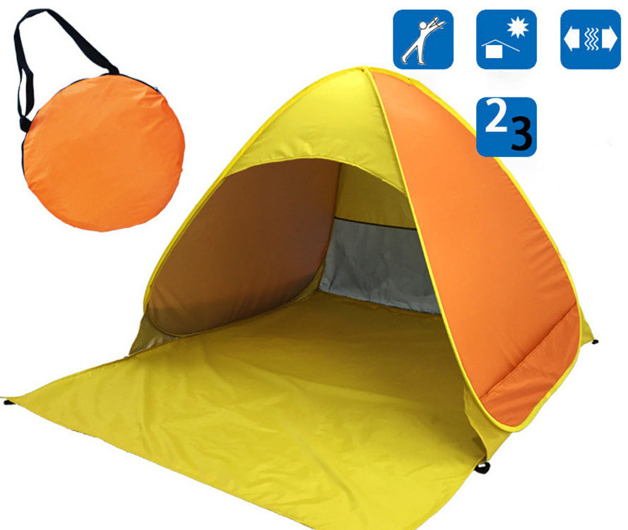 Quick Setup Outdoor Beach Camping Sunshade Tent