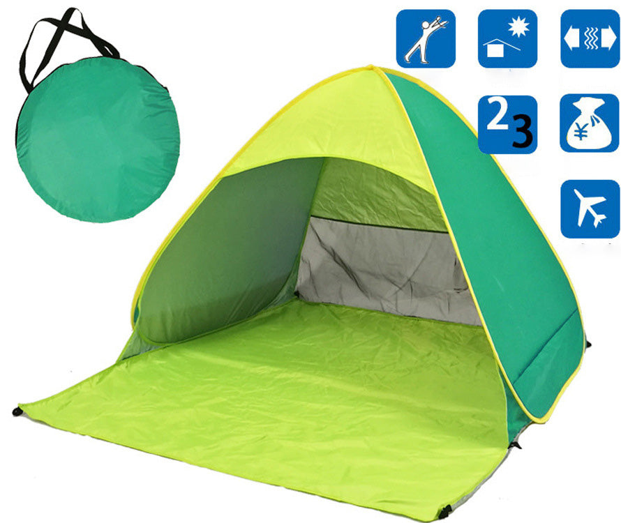 Quick Setup Outdoor Beach Camping Sunshade Tent