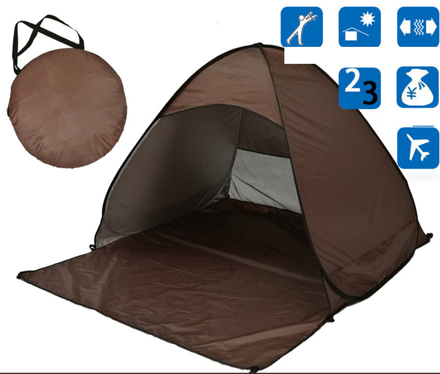 Quick Setup Outdoor Beach Camping Sunshade Tent