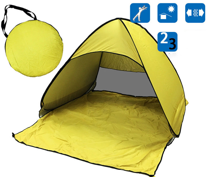 Quick Setup Outdoor Beach Camping Sunshade Tent