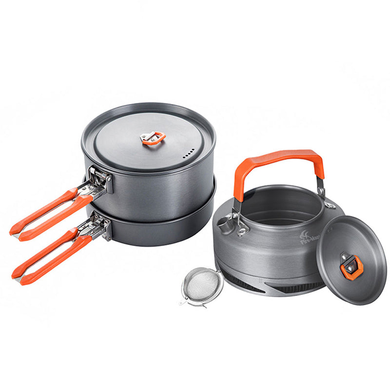 Portable Camping Cookware Set Picnic Heat Set