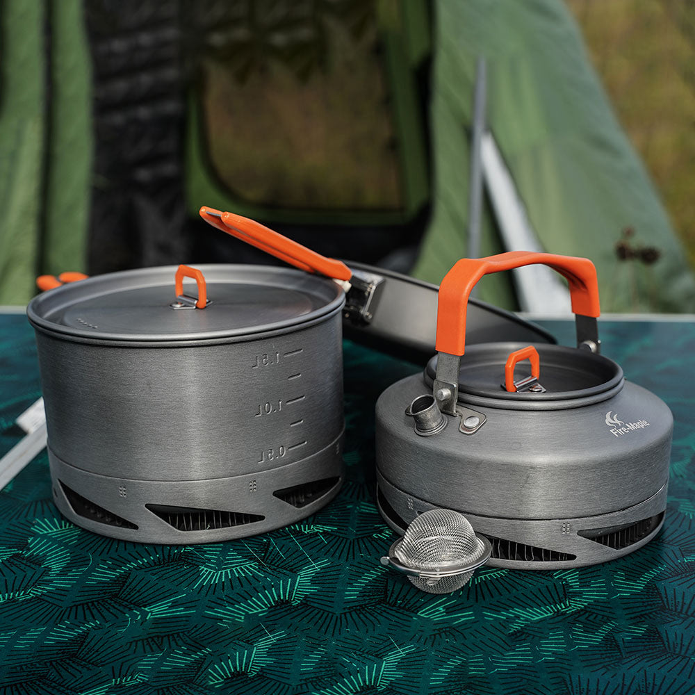 Portable Camping Cookware Set Picnic Heat Set