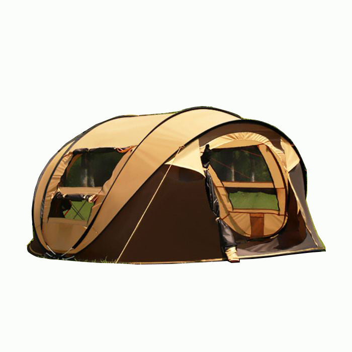 Automatic Rainproof Camping Tent 3-4 Person Thickened Outdoor Shelter