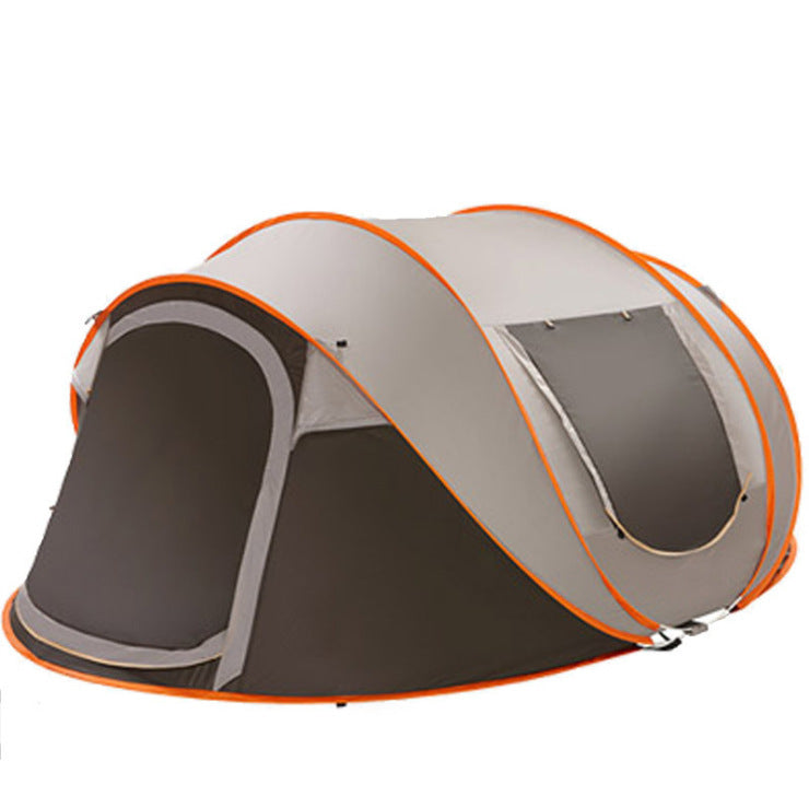 Automatic Rainproof Camping Tent 3-4 Person Thickened Outdoor Shelter