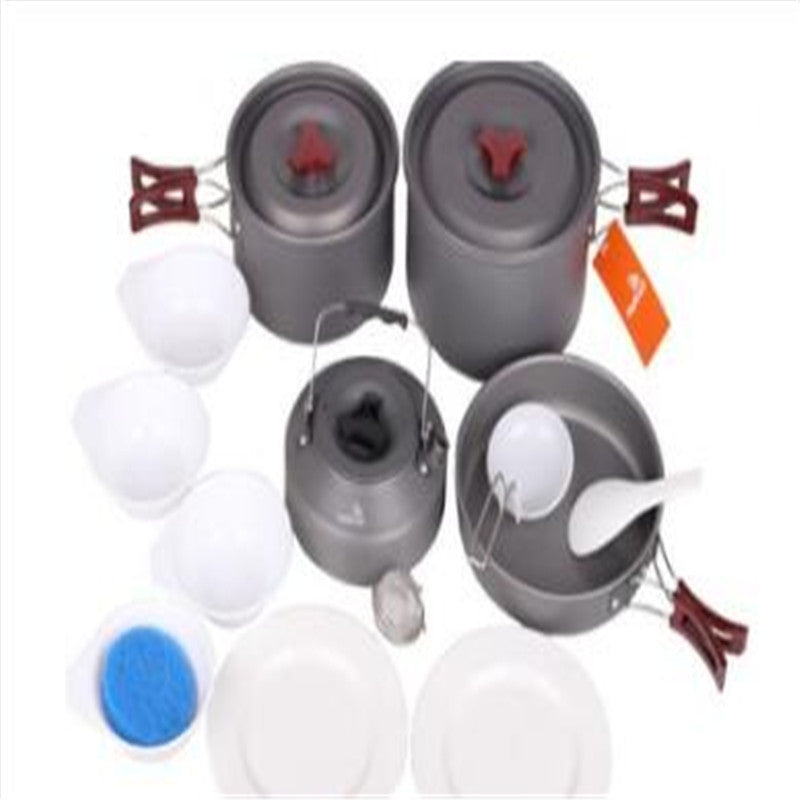 Camping Cookware Set Picnic Pot Set Outdoor Cooking Gear