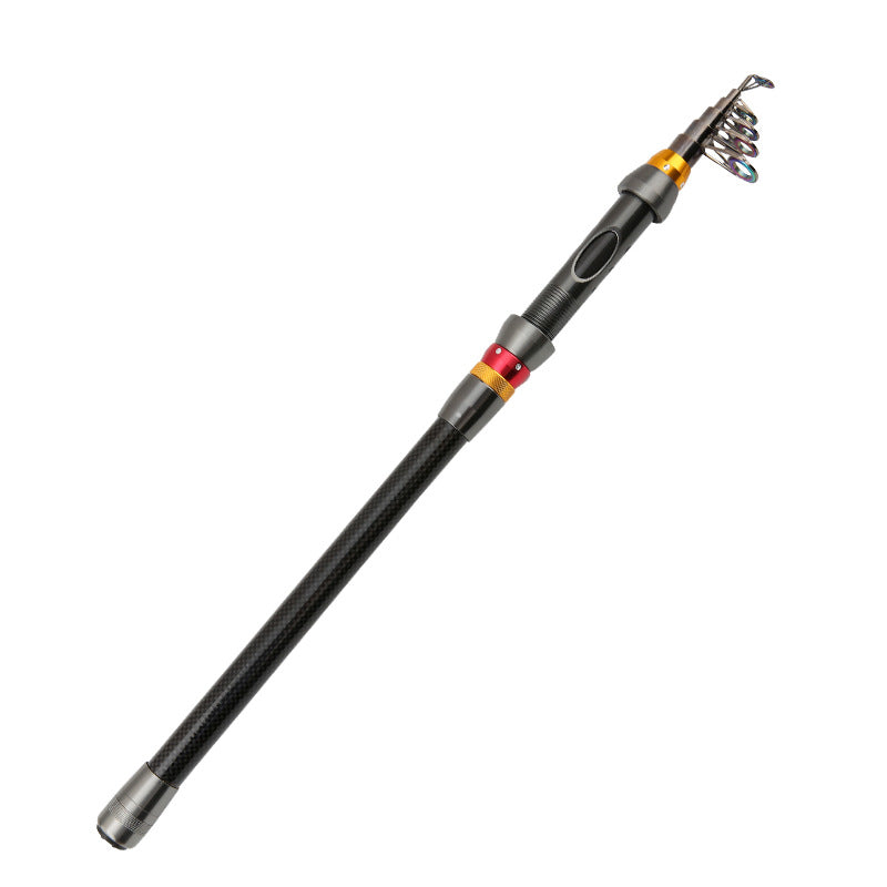 Mini Carbon Fishing Rod Short Section Sea Fishing Rod