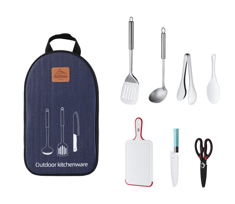Outdoor Picnic Storage Bag Camping Cookware Organizer Bag