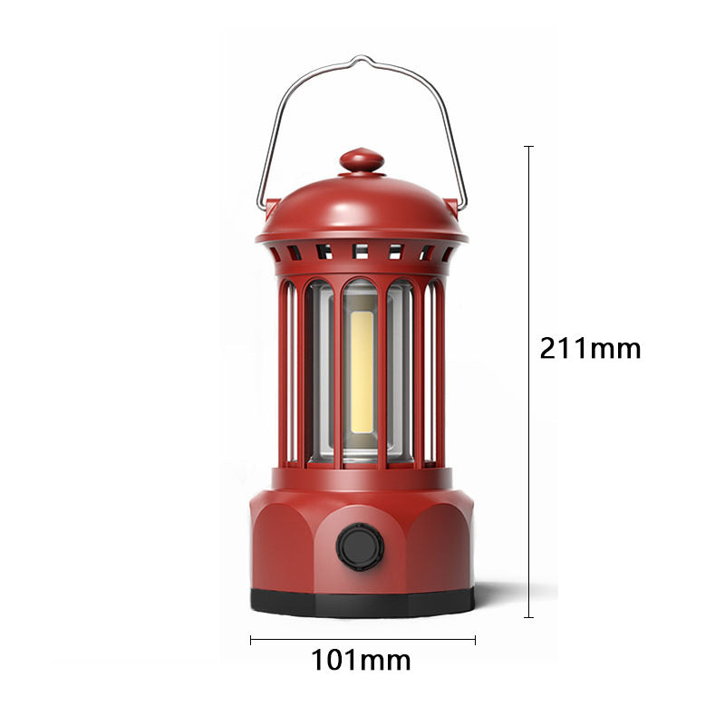 Outdoor Camping COB Lantern Portable Retro Tent Light