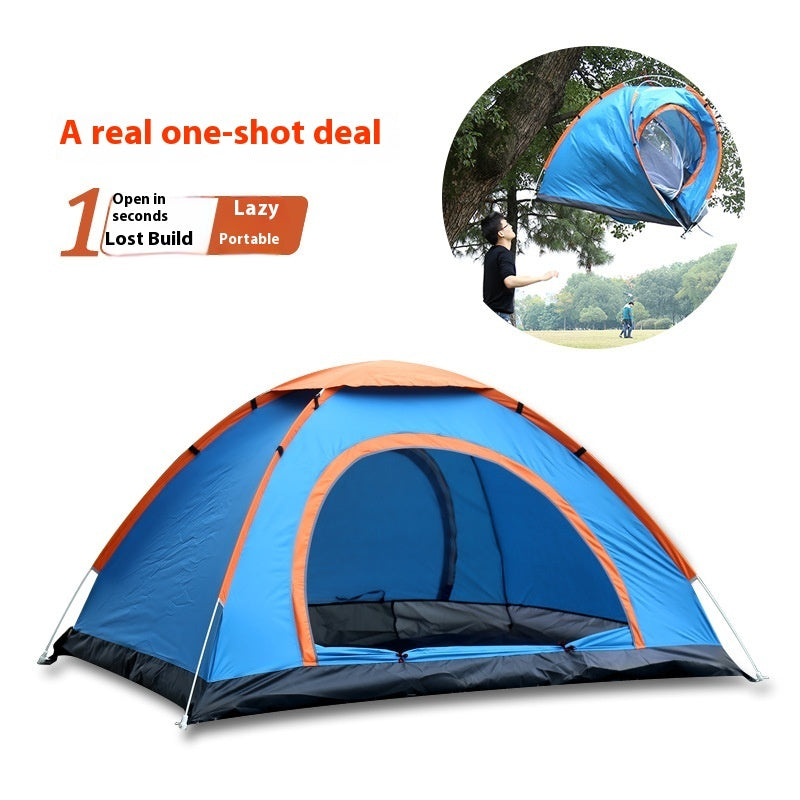Automatic Double Door Multi Person Camping Tent