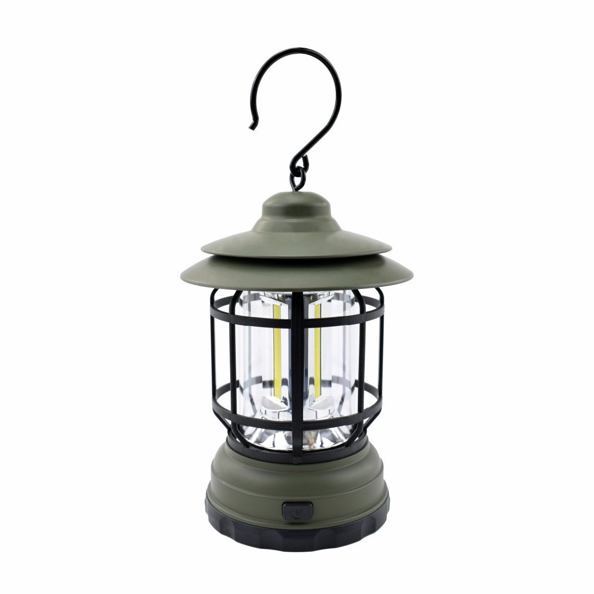 Vintage Revolving Camping Lantern Rechargeable Portable Tent Light