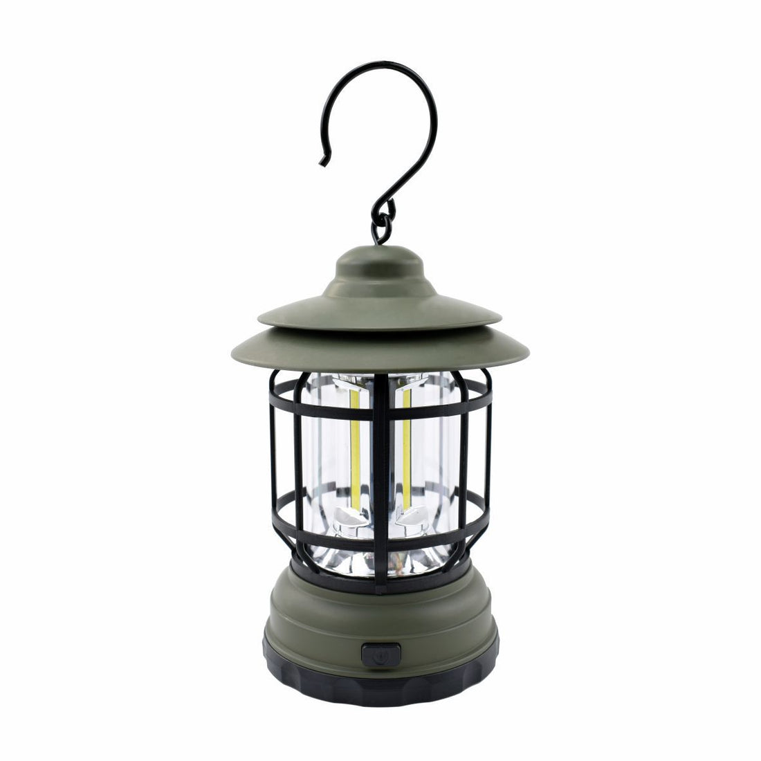 Vintage Revolving Camping Lantern Rechargeable Portable Tent Light