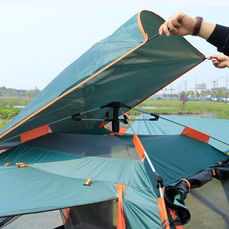 Automatic Pop Up Camping Tent Rainproof Multi Person Beach Tent