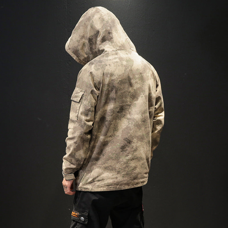 Camouflage Utility Tooling Jacket