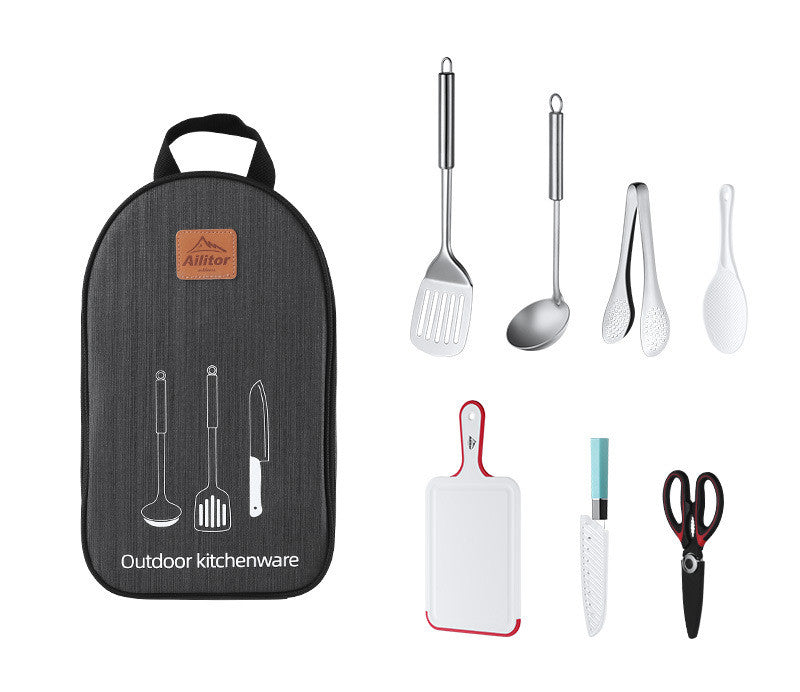 Outdoor Picnic Storage Bag Camping Cookware Organizer Bag