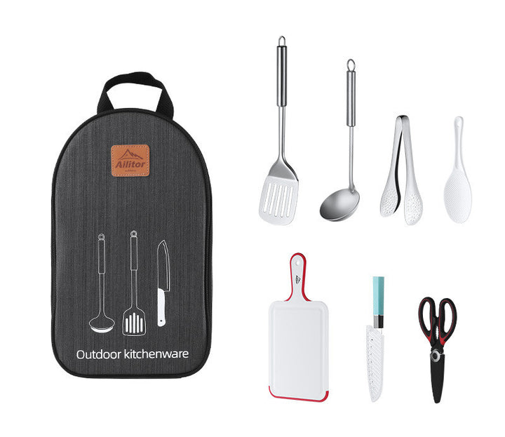 Outdoor Picnic Storage Bag Camping Cookware Organizer Bag