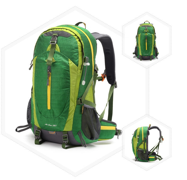 Nylon Hiking Travel Mountaineering Backpack
