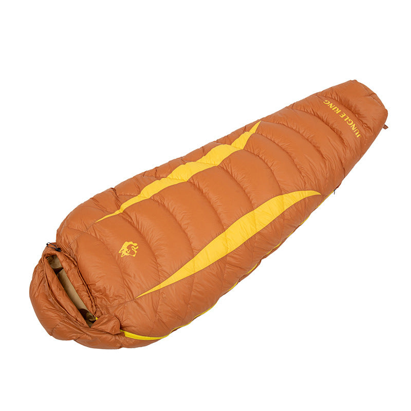 Outdoor Camping Thickened Down Sleeping Bag Portable Warm Sleeping Bag