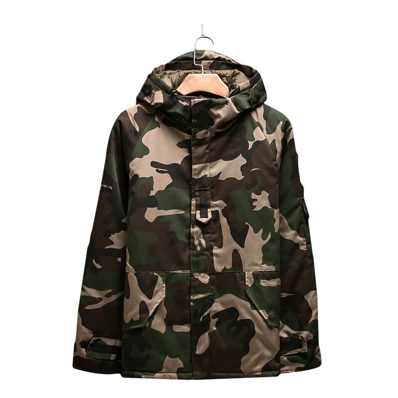 Men Winter Camouflage Cotton Jacket