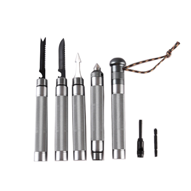 Outdoor Folding Survival Walking Stick Trekking Pole