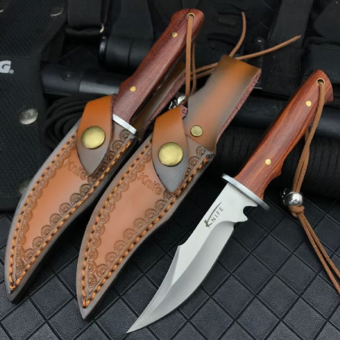 Mini Straight Fixed Blade Camping Hunting Fishing Knife EDC Tool