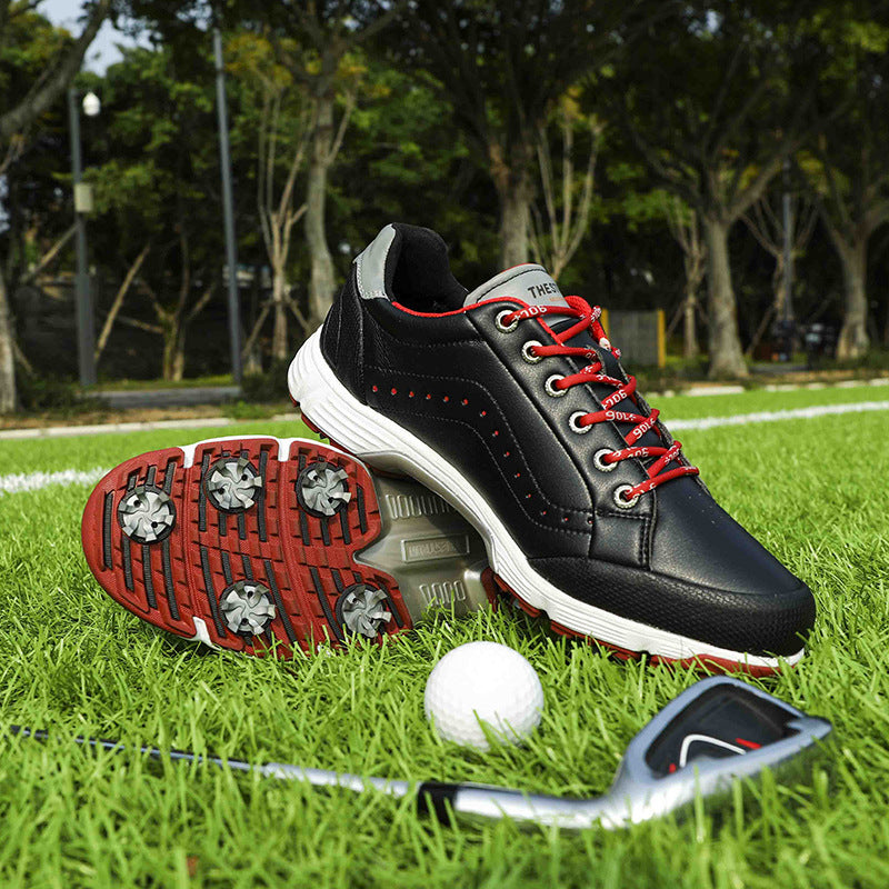 Plus Size Spiked Men's Golf Shoes