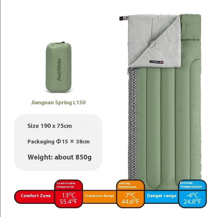 Four Seasons Portable Camping Sleeping Bag Dirt Proof Outdoor Gear