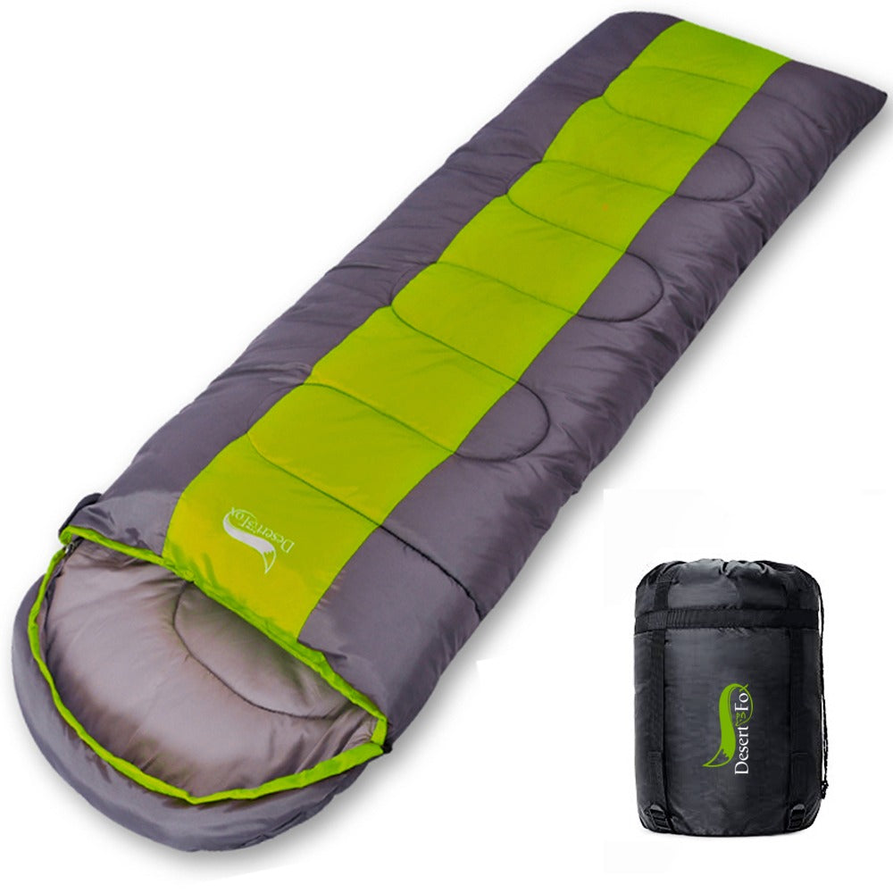 Lightweight Envelope Sleeping Bag Warm Cold Camping Hiking Travel