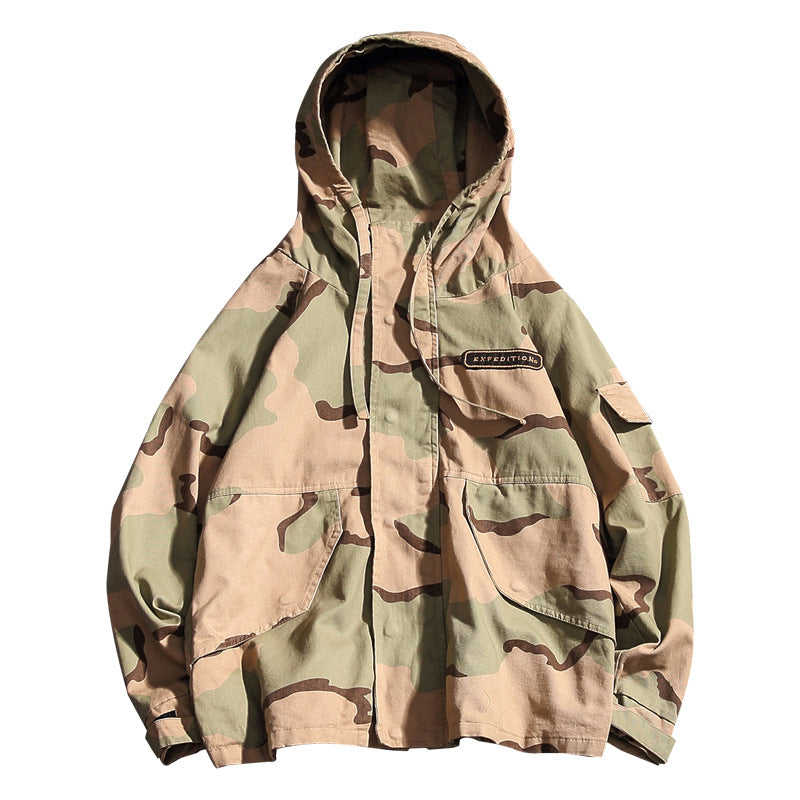 Camouflage Utility Tooling Jacket