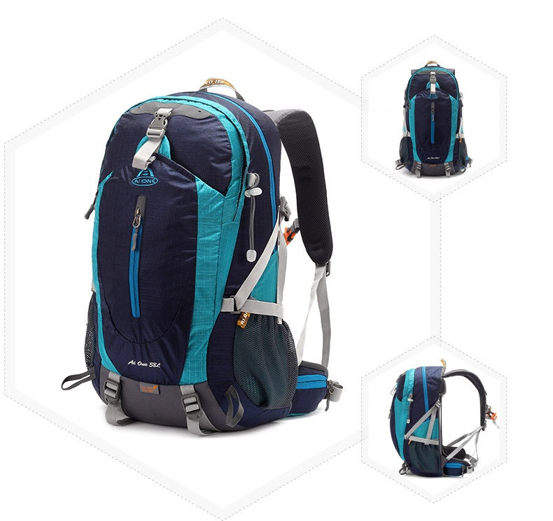 Nylon Hiking Travel Mountaineering Backpack