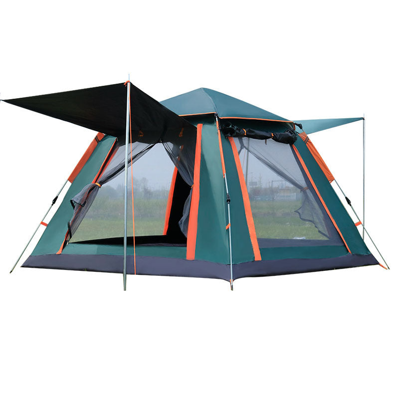 Automatic Pop Up Camping Tent Rainproof Multi Person Beach Tent