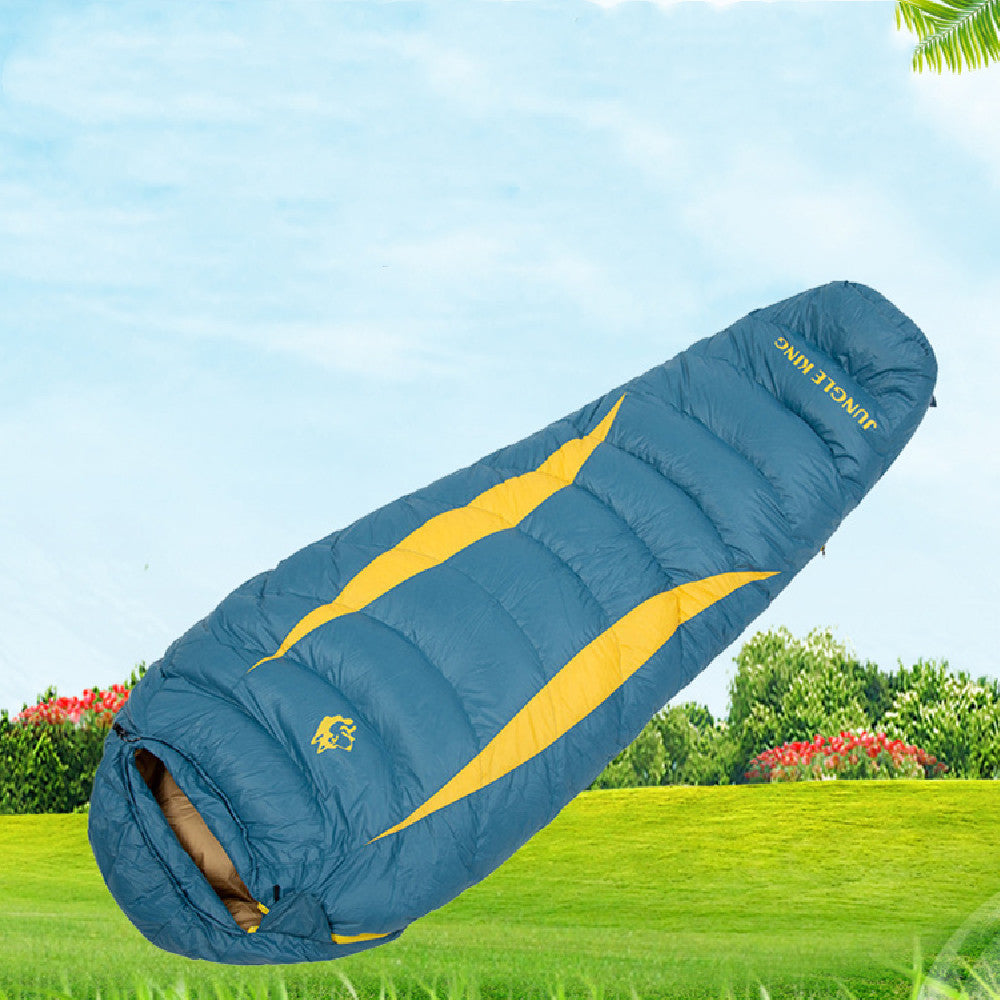 Outdoor Camping Thickened Down Sleeping Bag Portable Warm Sleeping Bag