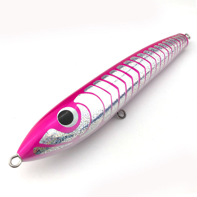 Handmade Wooden Fishing Lure 80g 90g Sea Boat Pencil Bait