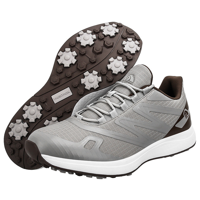 Men's Breathable Mesh Golf Sneakers Comfortable