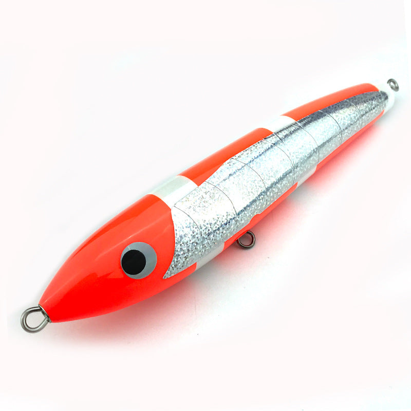 Handmade Wooden Fishing Lure 80g 90g Sea Boat Pencil Bait