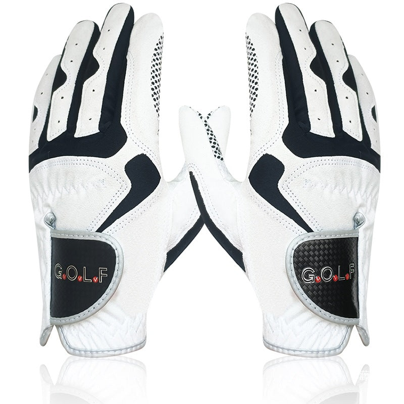 Breathable Non Slip Microfiber Golf Gloves