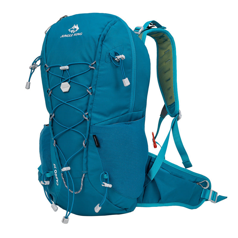 Foldable Zippered High Capacity Hiking Backpack